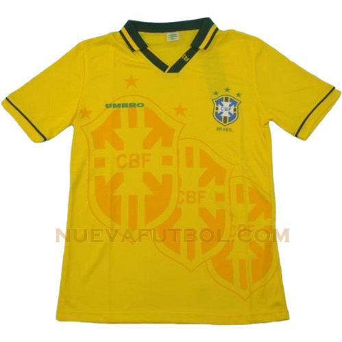 primera camiseta brasil copa mundial 1994 hombre