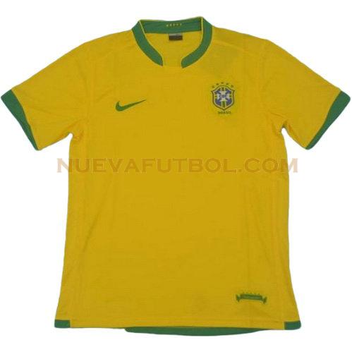 primera camiseta brasil copa mundial 2006 hombre