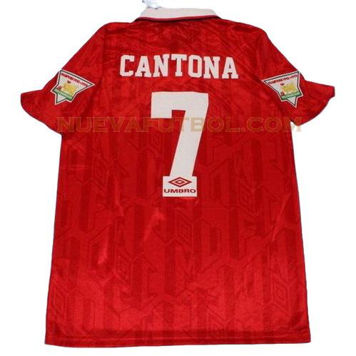 primera camiseta cantona 7 manchester united 1994 hombre