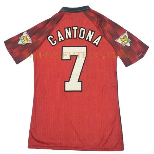 primera camiseta cantona 7 manchester united 1996 hombre