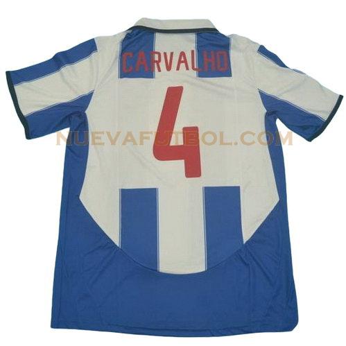 primera camiseta carvalho 4 oporto 2003-2004 hombre