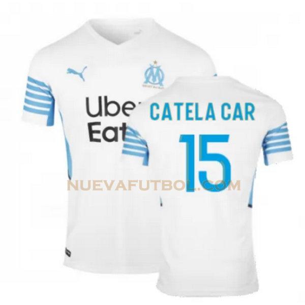 primera camiseta catela car 15 marsella 2021 2022 blanco hombre