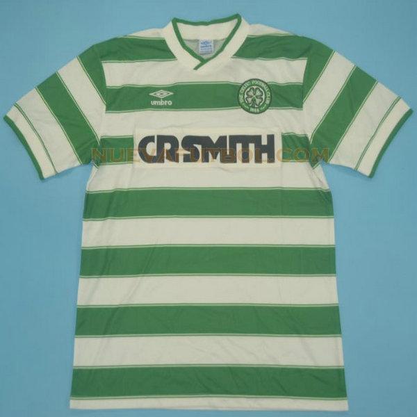 primera camiseta celtic 1985-1986 verde hombre