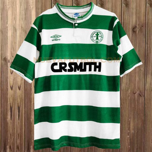 primera camiseta celtic 1987-1988 verde hombre