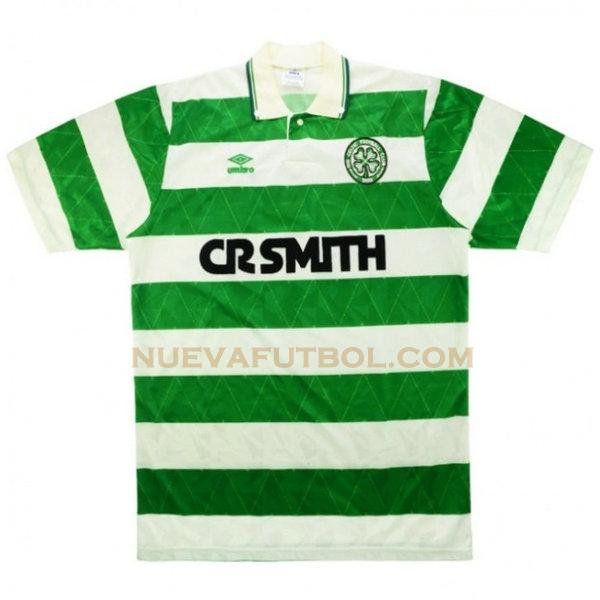 primera camiseta celtic 1989-1991 verde hombre