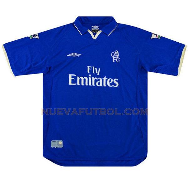 primera camiseta chelsea 2001-2003 azul hombre