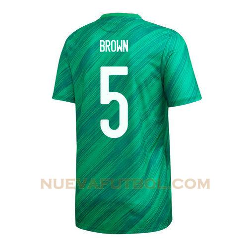 primera camiseta ciaron brown 5 irlanda del norte 2020 hombre
