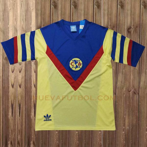 primera camiseta club américa 1984-1985 yellow hombre