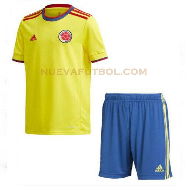 primera camiseta colombia 2021 2022 amarillo niño