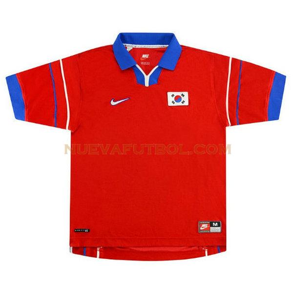 primera camiseta corea 1998 rojo hombre