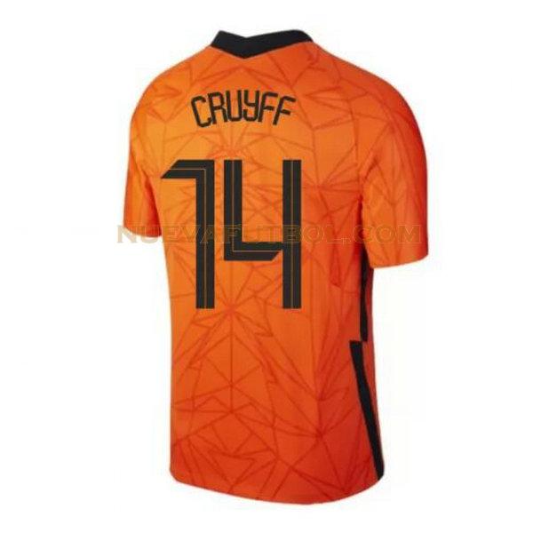 primera camiseta cruyff 14 países bajos 2020 hombre