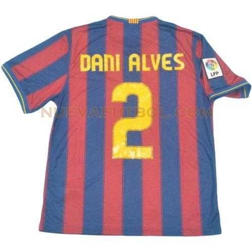 primera camiseta dani alves 2 barcelona 2009-2010 hombre
