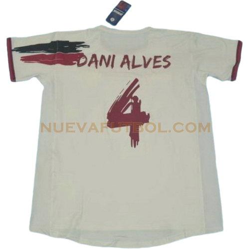 primera camiseta dani alves 4 sevilla 2006-2007 hombre