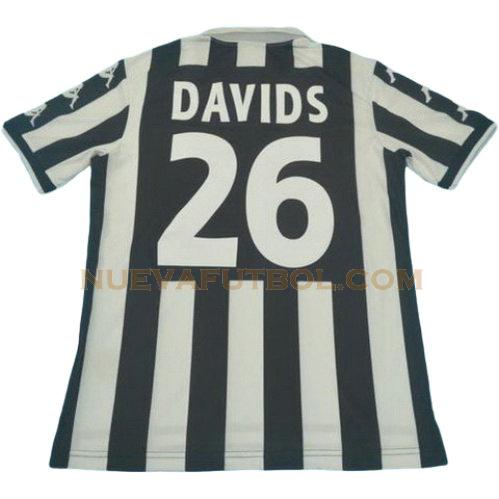 primera camiseta davids 26 juventus 1999-2000 hombre