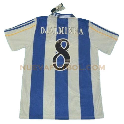 primera camiseta djalminha 8 deportivo coruña 1999-2000 hombre