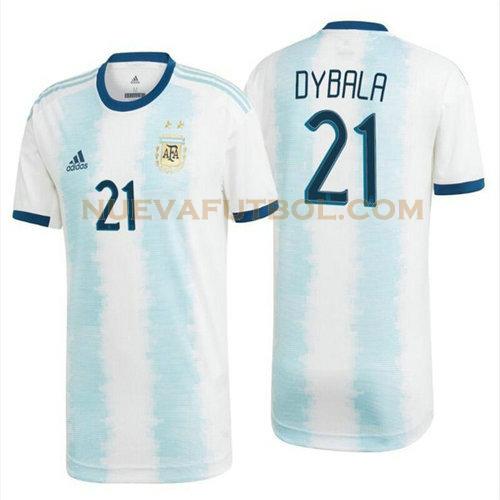 primera camiseta dybala 21 argentina 2020 hombre