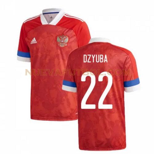 primera camiseta dzyuba 22 rusia 2020 hombre
