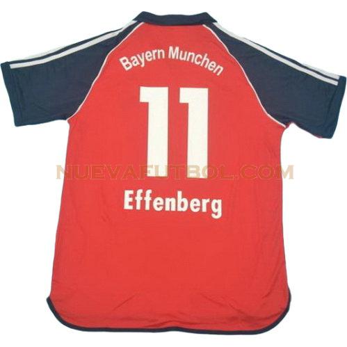 primera camiseta effenberg 11 bayern de múnich 2000-2001 hombre