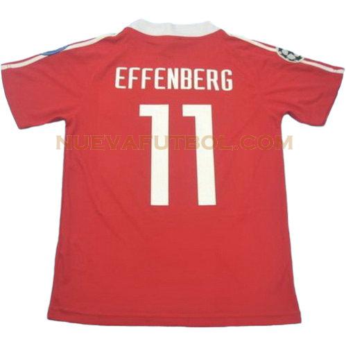 primera camiseta effenberg 11 bayern de múnich 2001 hombre