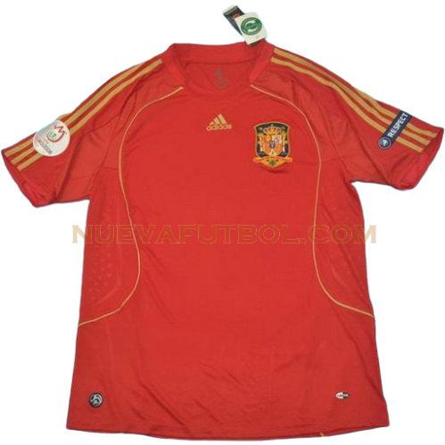 primera camiseta españa europa 2008 hombre