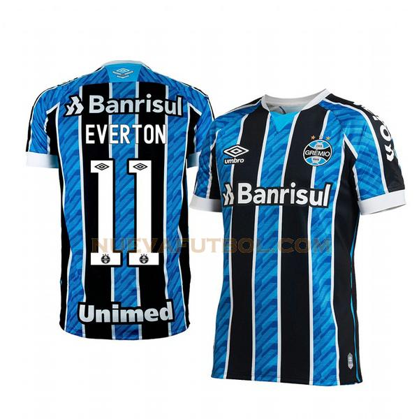 primera camiseta everton 11 grêmio fbpa 2020-2021 hombre