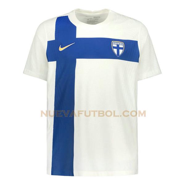 primera camiseta finlandia 2022 2023 blanco azul hombre