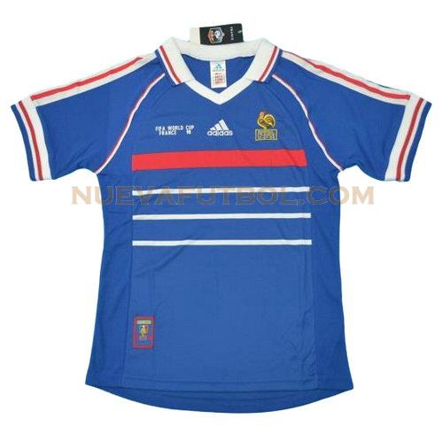 primera camiseta francia copa mundial 1998 hombre