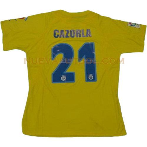primera camiseta gazorla 21 villarreal 2005-2006 hombre