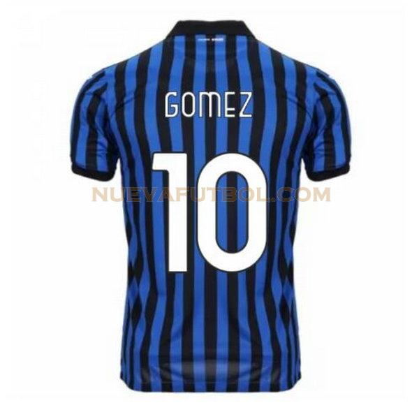 primera camiseta gomez 10 atalanta bc 2020-2021 azul hombre