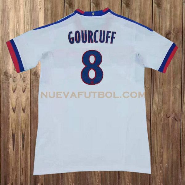 primera camiseta gourcuff 8 lyon 2011-2012 blanco hombre