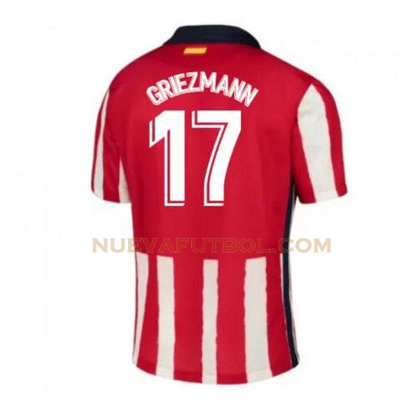 primera camiseta griezmann 17 atletico madrid 2020-2021 hombre