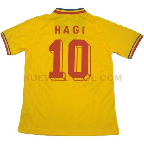primera camiseta hagi 10 romania copa mundial 1994 hombre