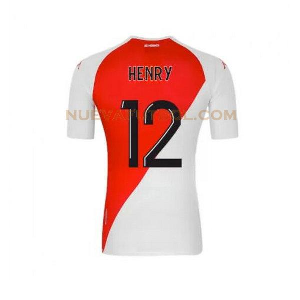 primera camiseta henry 12 mónaco 2020-2021 hombre