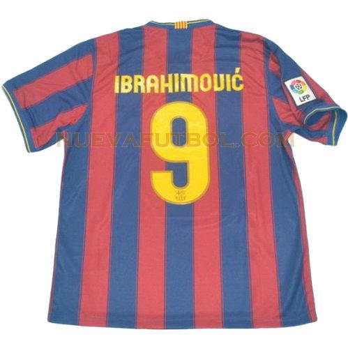 primera camiseta ibrahimouic 9 barcelona 2009-2010 hombre