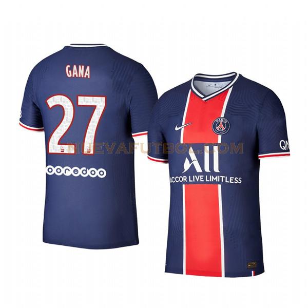 primera camiseta idrissa gueye 27 paris saint germain 2020-21 hombre