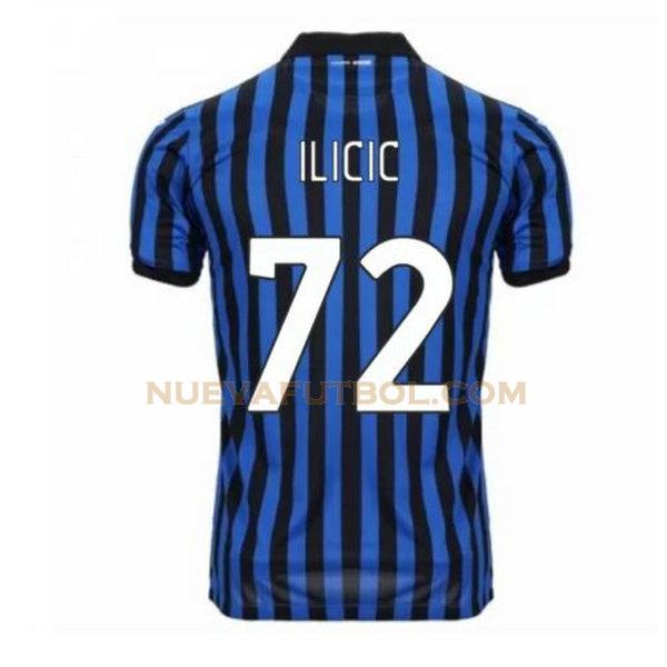 primera camiseta ilicic 72 atalanta bc 2020-2021 azul hombre