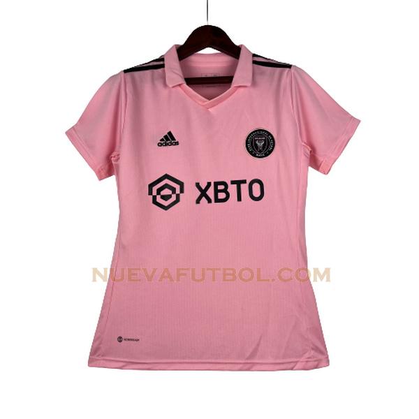 primera camiseta inter miami cf 2023 2024 rosa mujer