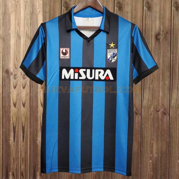 primera camiseta inter milan 1998-99 azul hombre