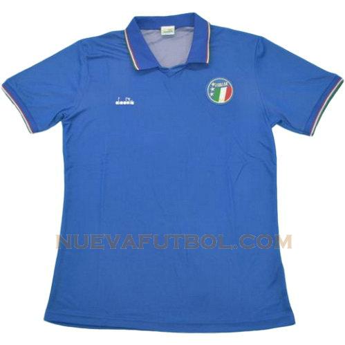 primera camiseta italia copa mundial 1990 hombre