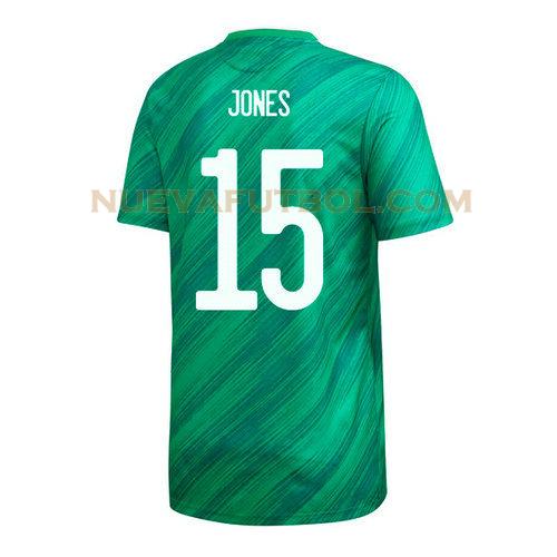 primera camiseta jordan jones 15 irlanda del norte 2020 hombre