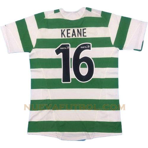 primera camiseta keane 16 celtic 2005-2006 hombre