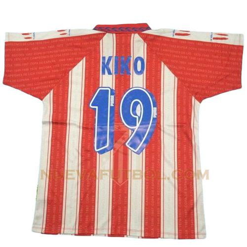 primera camiseta kiko 19 atletico madrid 1995-1996 hombre