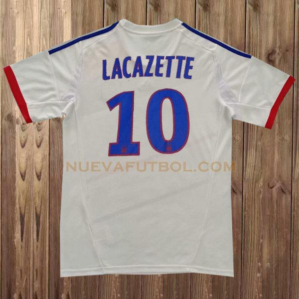 primera camiseta lacazette 10 lyon 2012-2013 blanco hombre