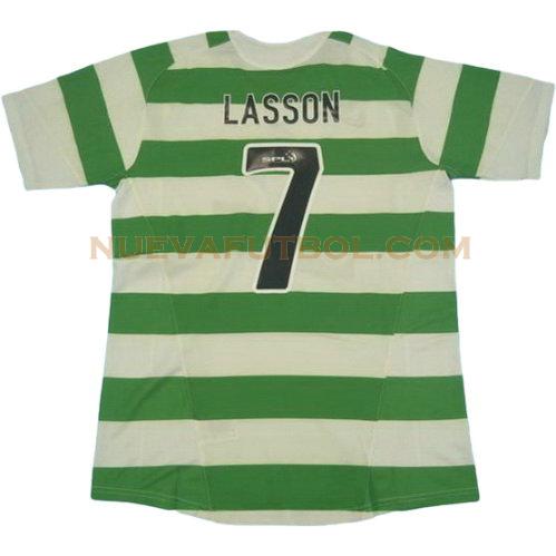 primera camiseta lasson 7 celtic 2005-2006 hombre