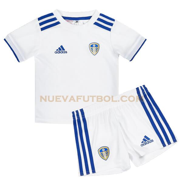 primera camiseta leeds united 2020-2021 niño