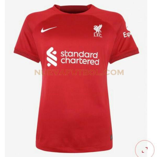 primera camiseta liverpool 2022 2023 rojo mujer