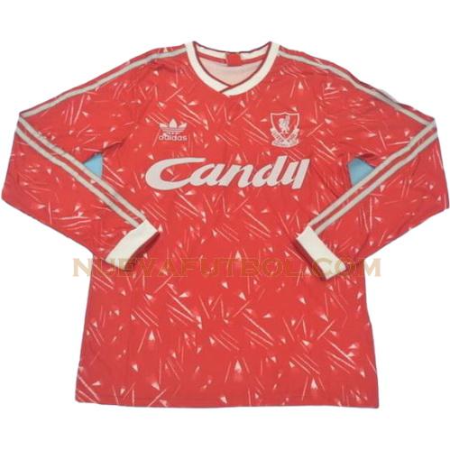 primera camiseta liverpool ml 1989-1990 hombre