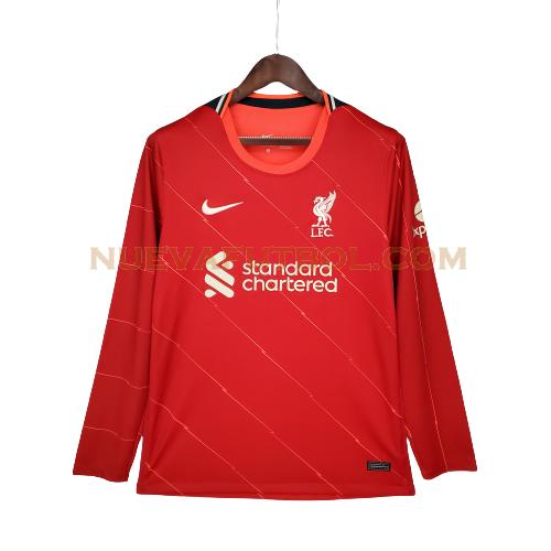 primera camiseta liverpool ml 2021 2022 rojo hombre