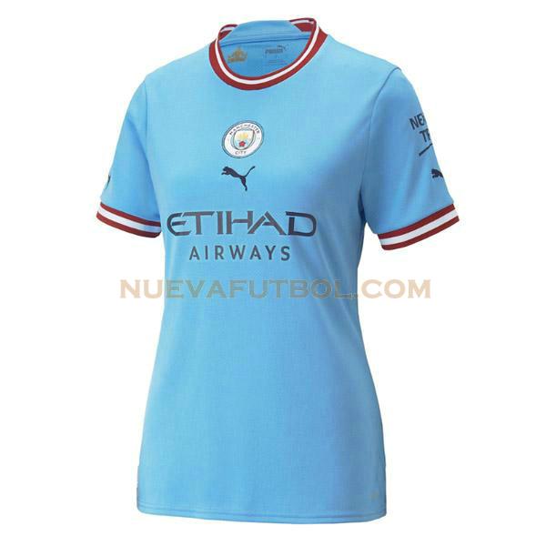 primera camiseta manchester city 2022 2023 azul mujer