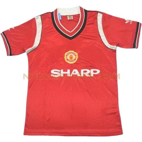 primera camiseta manchester united 1985-1986 hombre